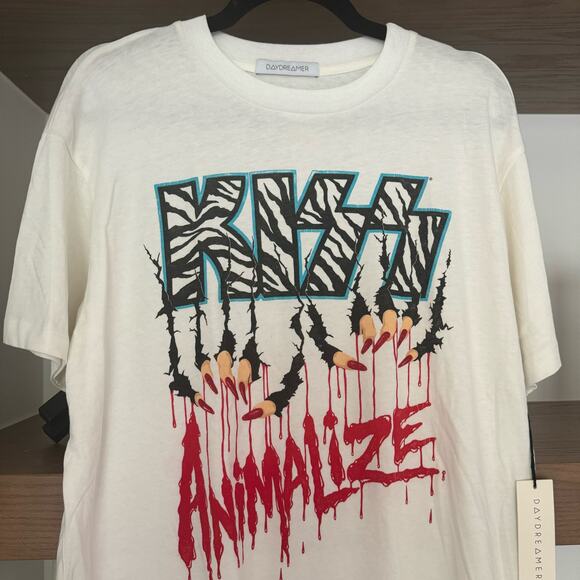 Daydreamer x Free People Kiss Band Tee - Picture 2 of 7